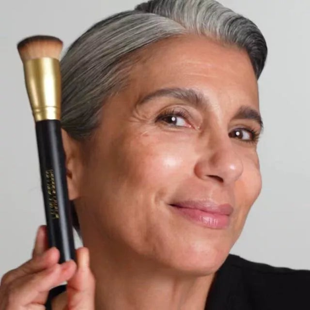 Pink Full Coverage Foundation Blending Brush