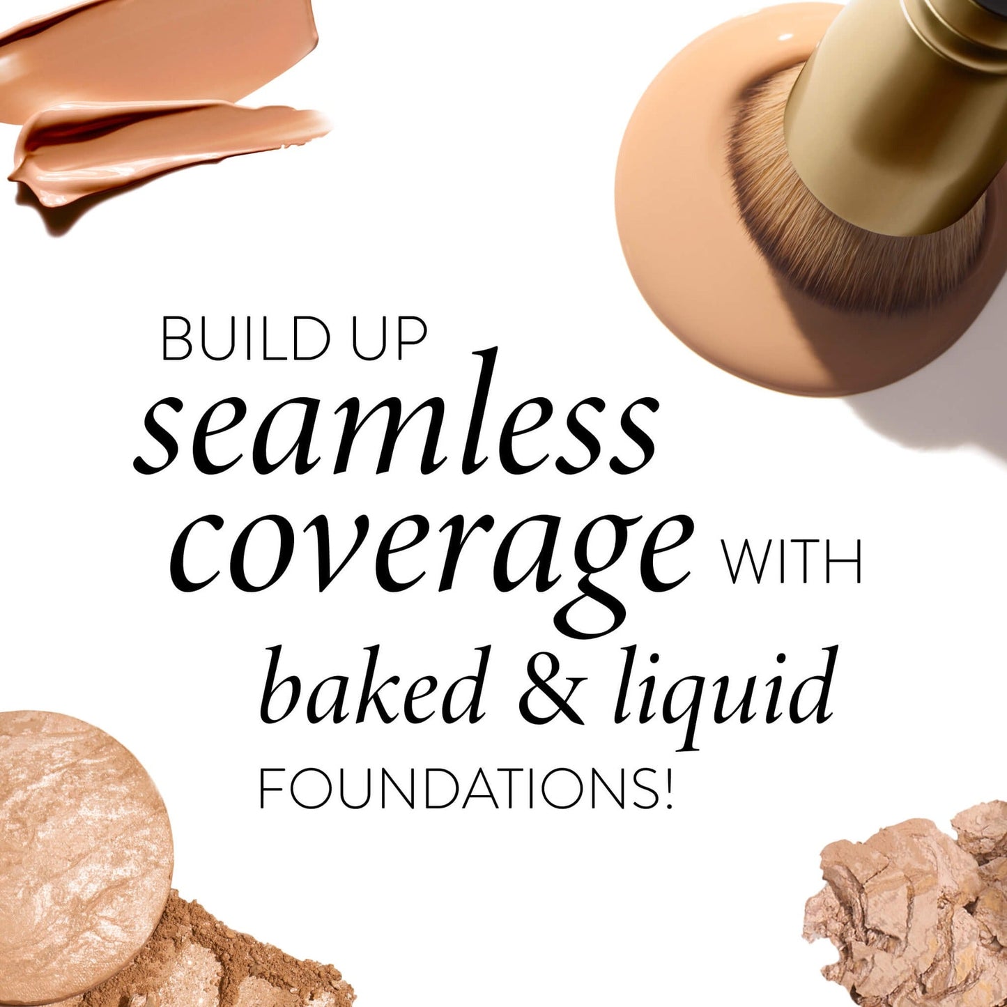 Pink Full Coverage Foundation Blending Brush