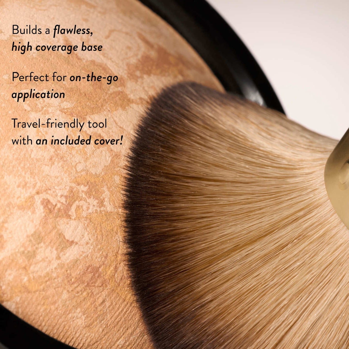 Retractable Airbrush Kabuki Brush